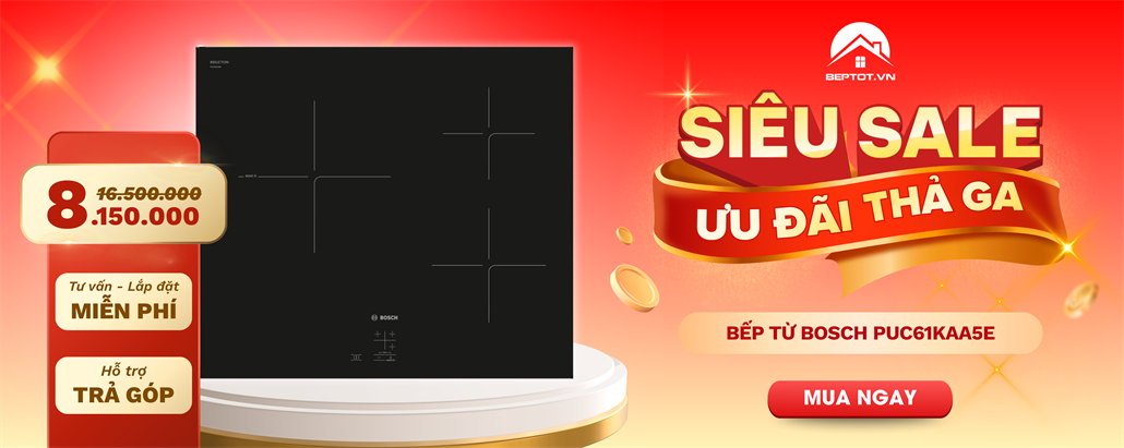 BẾP TỪ GIẢM SỐC! TOP Bếp Bán Chạy Nhất – Cơ Hội Vàng Nâng Cấp Bếp Xịn