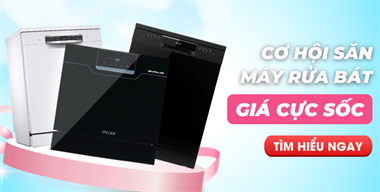 Cập Nhật Top Máy Rửa Bát Giá Tốt 2025 – Lựa Chọn Thông Minh Cho Mọi Gian Bếp