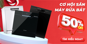 [Cập Nhật] Danh Sách Máy Rửa Bát Ưu Đãi Khủng Tháng 12 – Deal Giáng Sinh 2025 Tại Beptot.vn