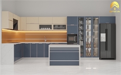 Tủ bếp inox cánh kính có tốt không?