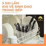 3 sai lầm trong việc vệ sinh và cách khắc phục