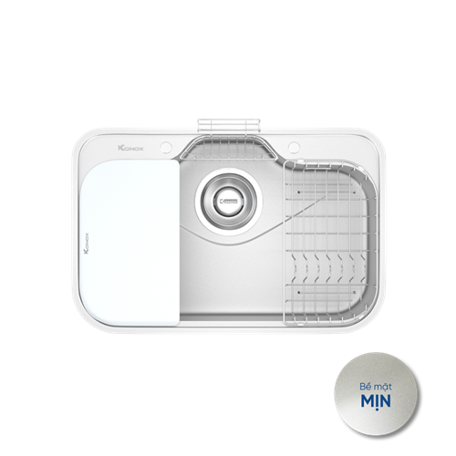 Chậu Rửa Bát Konox Phong Cách Nhật Bề Mặt Mịn Tari 7851SM