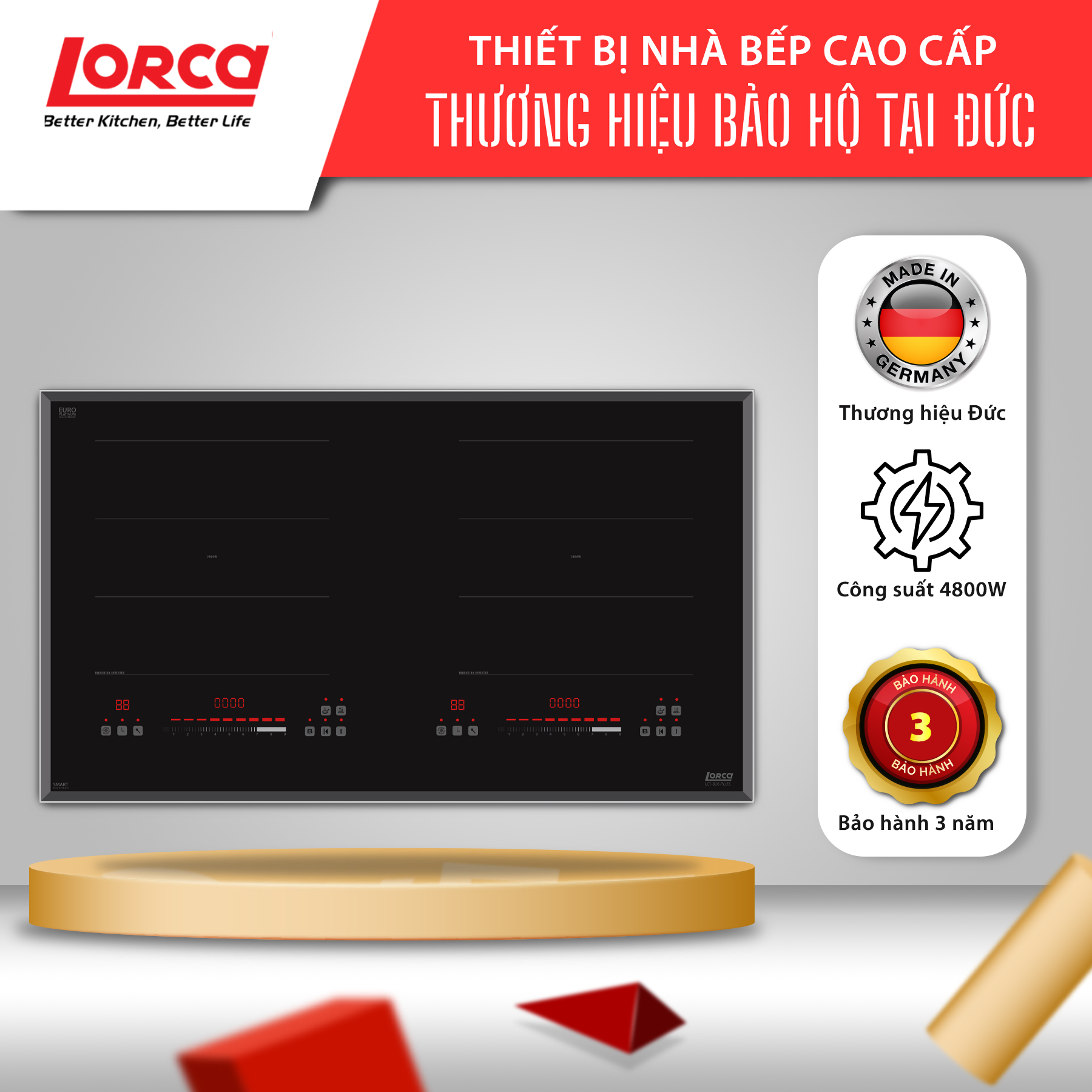 Bếp Từ LORCA LCI-816 PLUS