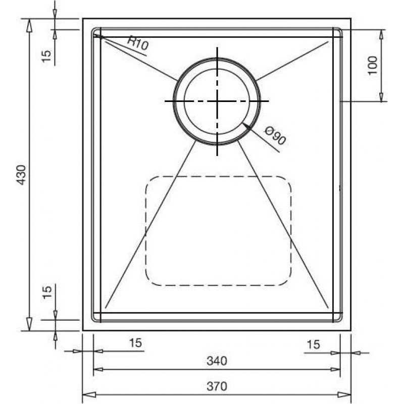 Chậu rửa Hafele Enzo-R