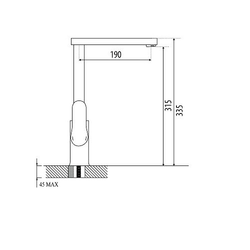 Vòi rửa Malloca K129-T