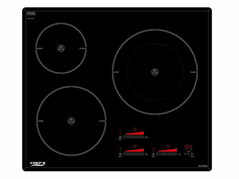 so sánh bếp từ Bosch và Chefs