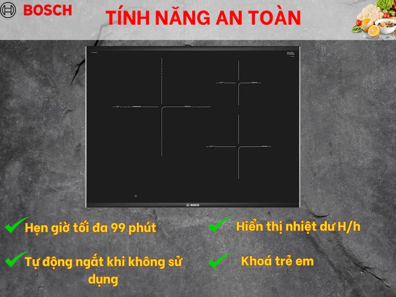 Bếp Từ Âm Bosch PUC631BB1E