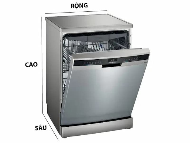 máy rửa bát Bosch 8 bộ