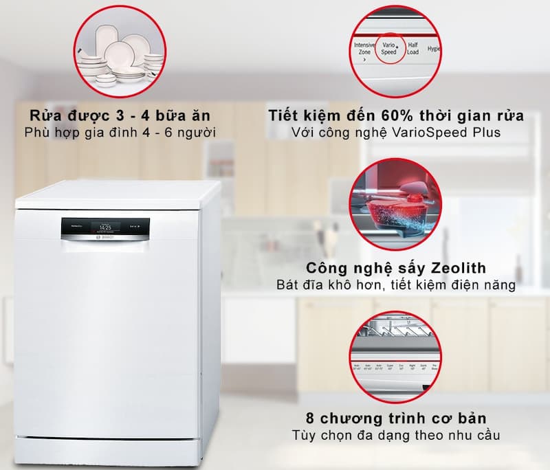 MÁY RỬA BÁT BOSCH SMS88TW02M