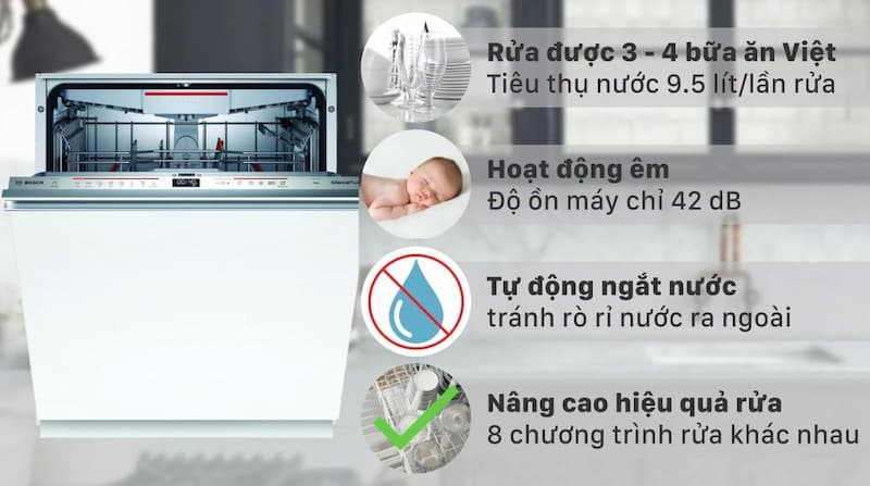 MÁY RỬA BÁT BOSCH SMD6ECX57E