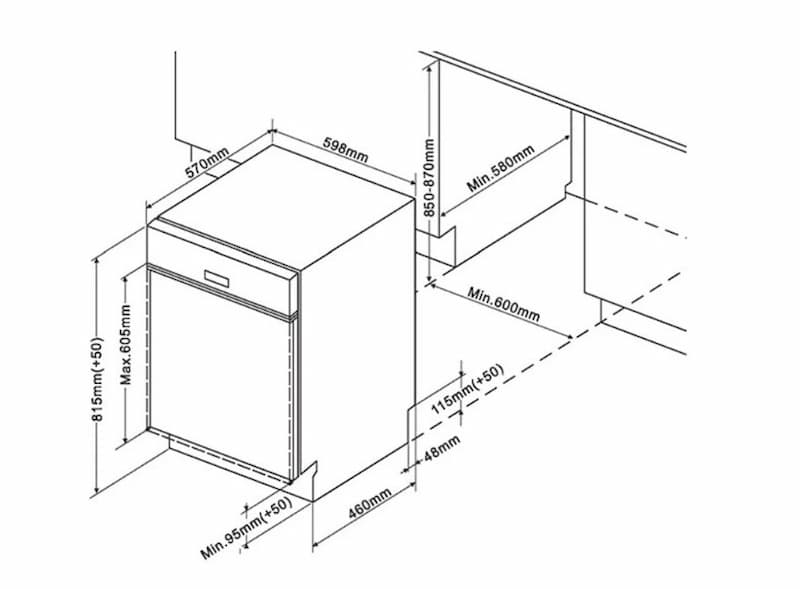 máy rửa bát Eurosun 15 bộ