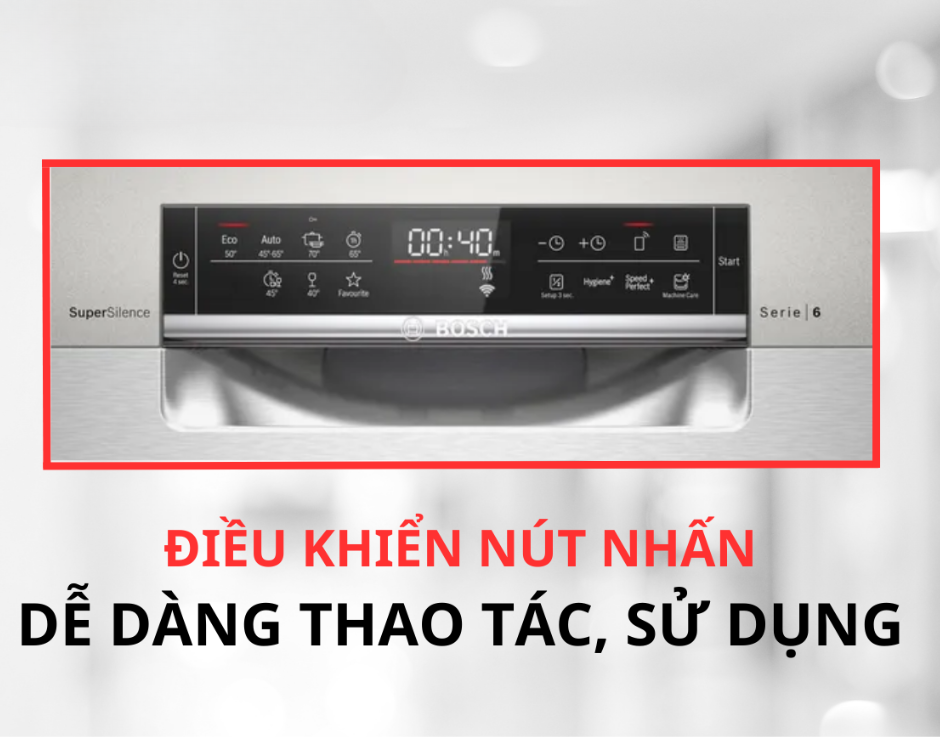 máy rửa bát Bosch serie 6