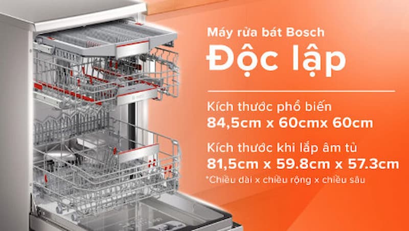 Máy Rửa Bát Bosch 12 Bộ