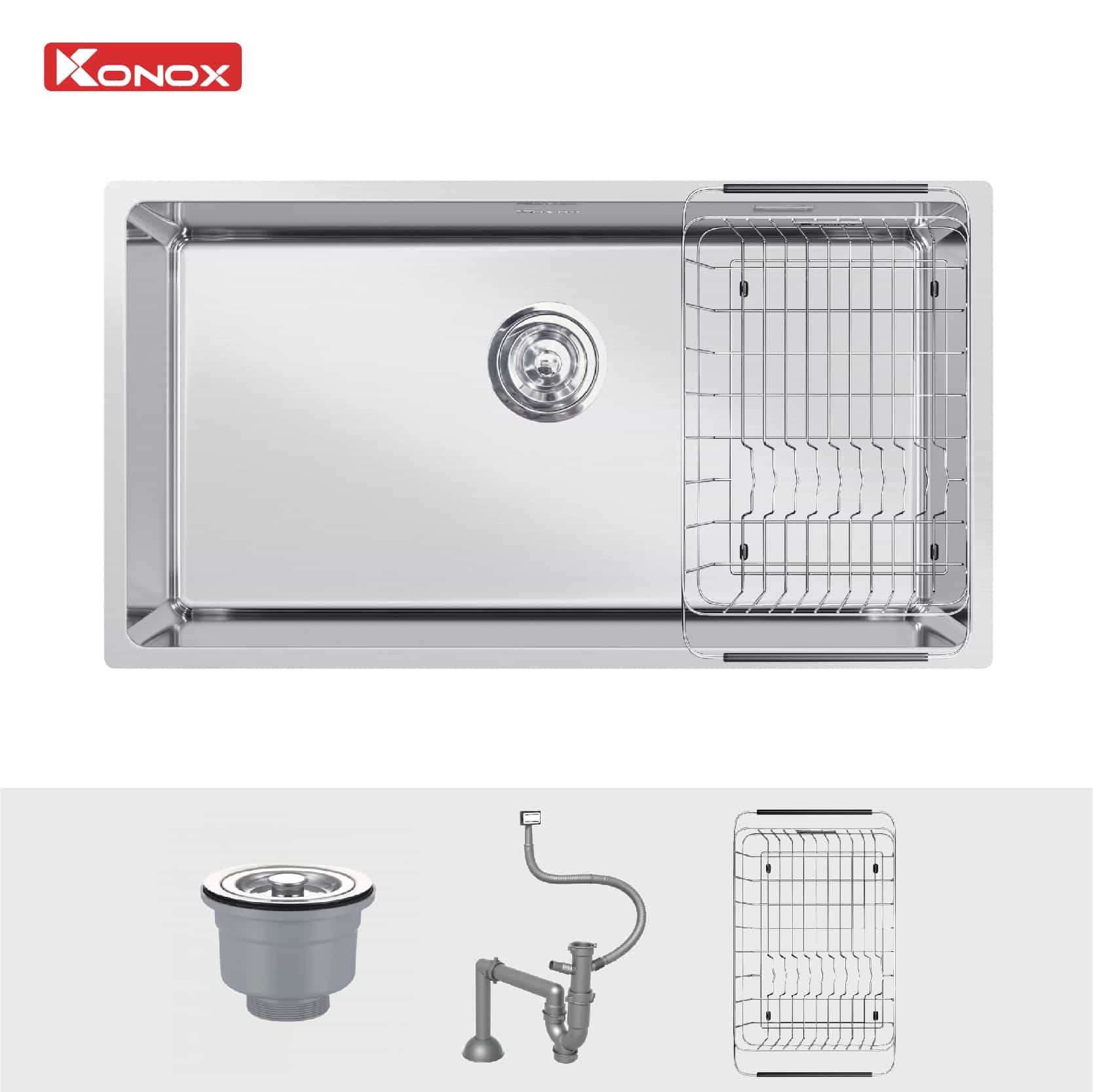 Chậu Rửa Bát Konox Turkey Sink STELO 780U