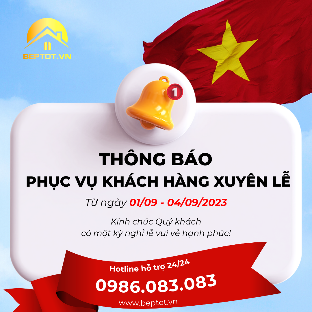 Nghỉ lễ quốc khánh 2/9