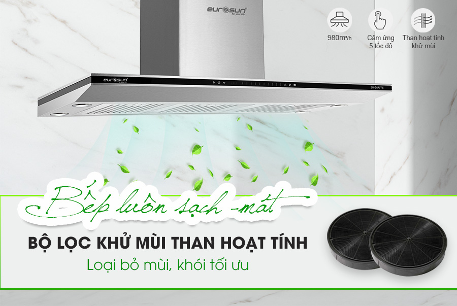 MÁY HÚT MÙI EUROSUN EH-90AF75