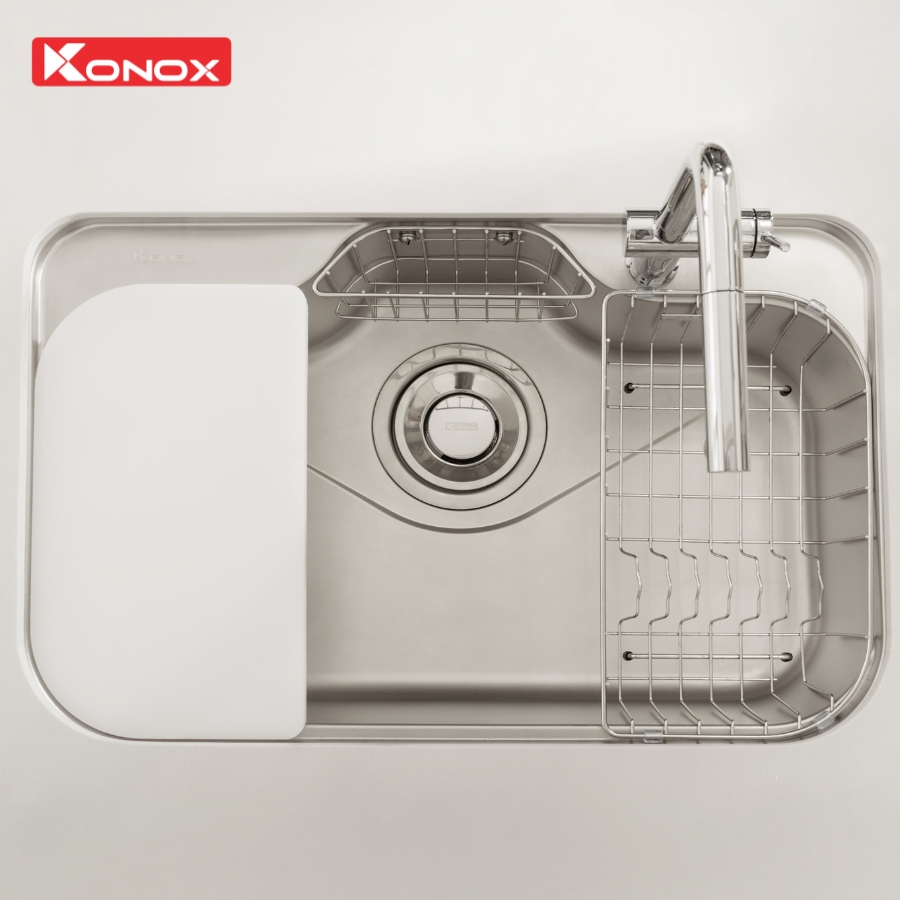 Chậu Rửa Bát Konox Phong Cách Nhật Bề Mặt Mịn Tari 7851SM