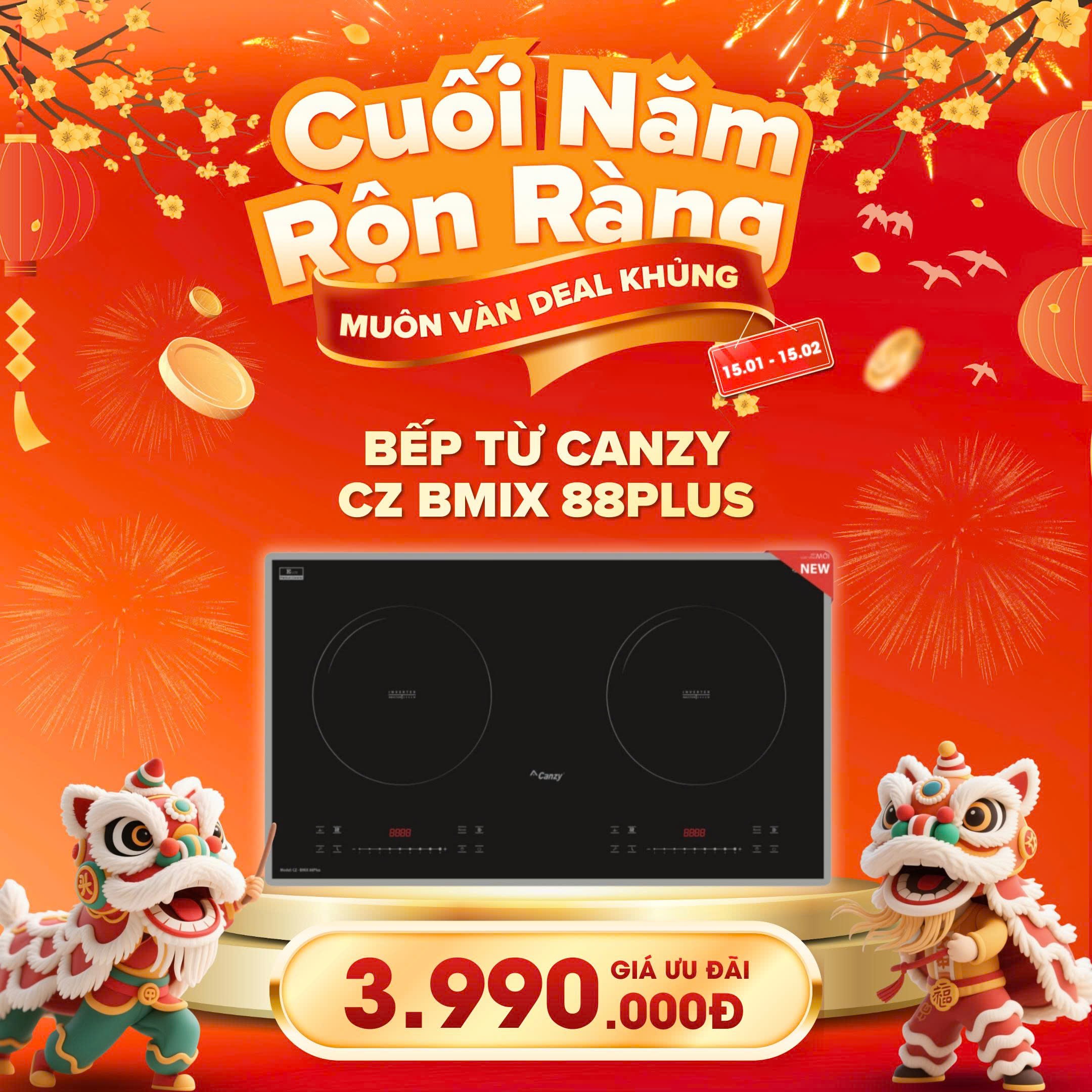 TOP Bếp Từ Giá Tốt Dịp Cuối Năm – Phù Hợp Gia Đình Việt Đón Tết