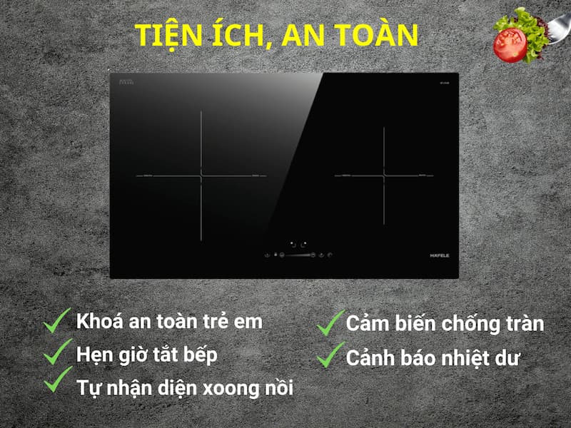 cách sử dụng bếp từ Hafele