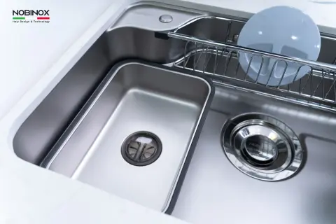 Chậu Rửa Bát 1 Hố NOBINOX LIKEN NL890D