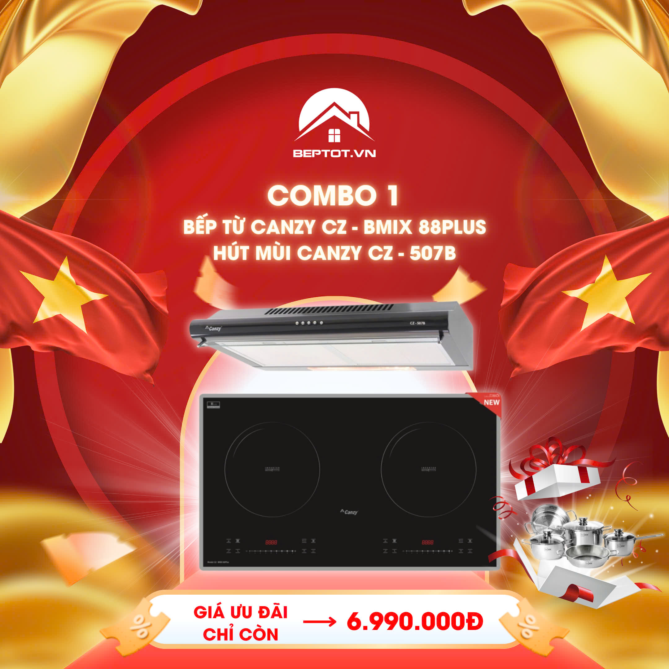Đại Tiệc Sale Chào Hè - Rực Rỡ Đại Lễ 30/4 - 1/5 Tại Beptot.vn