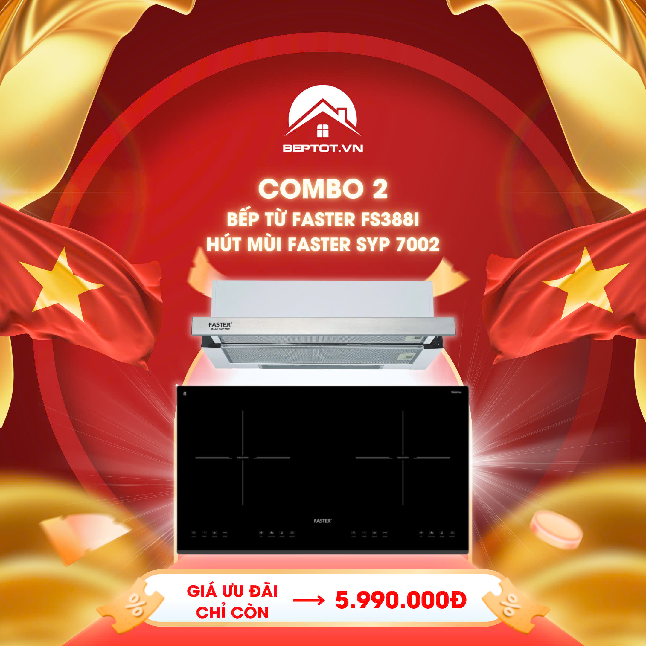 Đại Tiệc Sale Chào Hè - Rực Rỡ Đại Lễ 30/4 - 1/5 Tại Beptot.vn