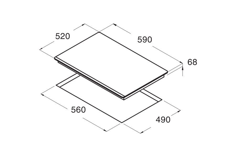 Bếp Từ Cata IF 6011 BK