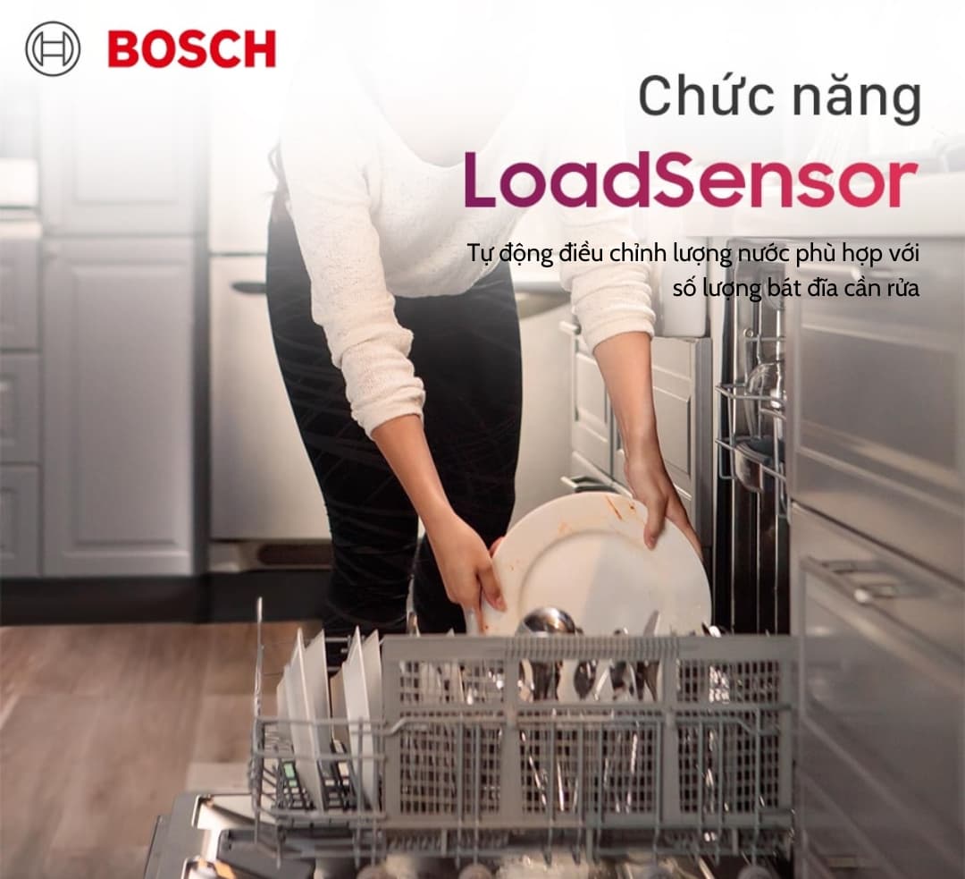 Dùng Máy Rửa Bát Bosch Có Tốn Điện, Tốn Nước Không?