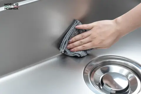 Chậu Rửa  Bát 1 Hố NOBINOX ROSA NN974DT