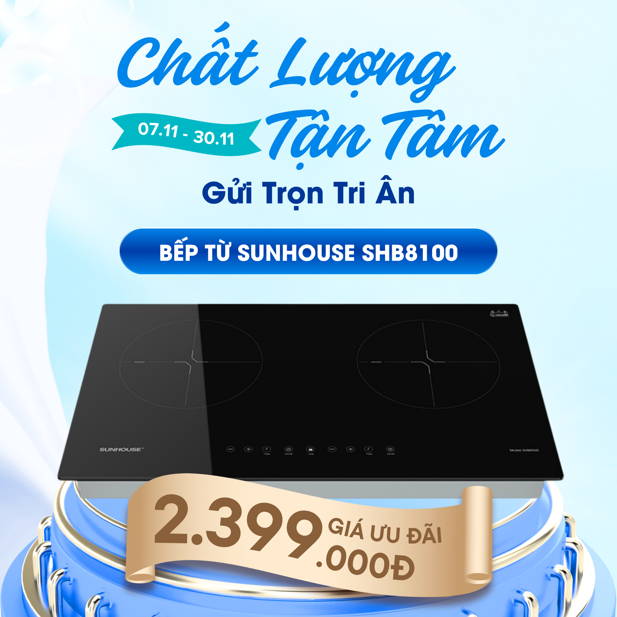 BIG SALE 20/11 – Giảm Đến 50% Thiết Bị Bếp Chính Hãng Tại Beptot.vn