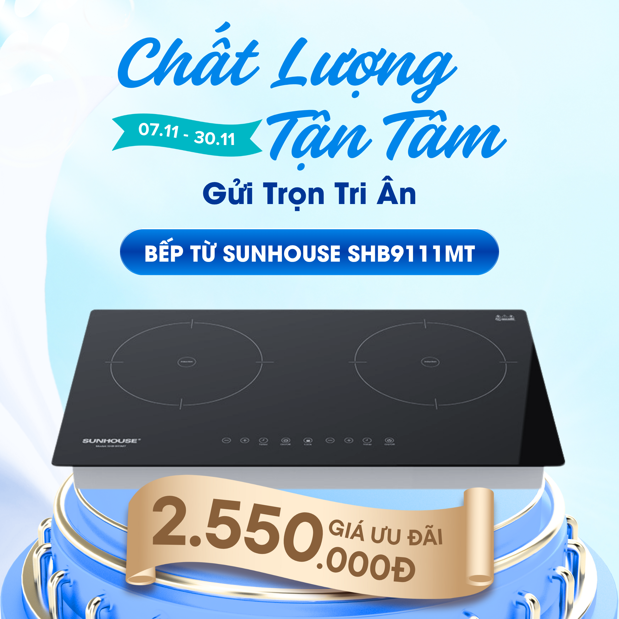 BIG SALE 20/11 – Giảm Đến 50% Thiết Bị Bếp Chính Hãng Tại Beptot.vn