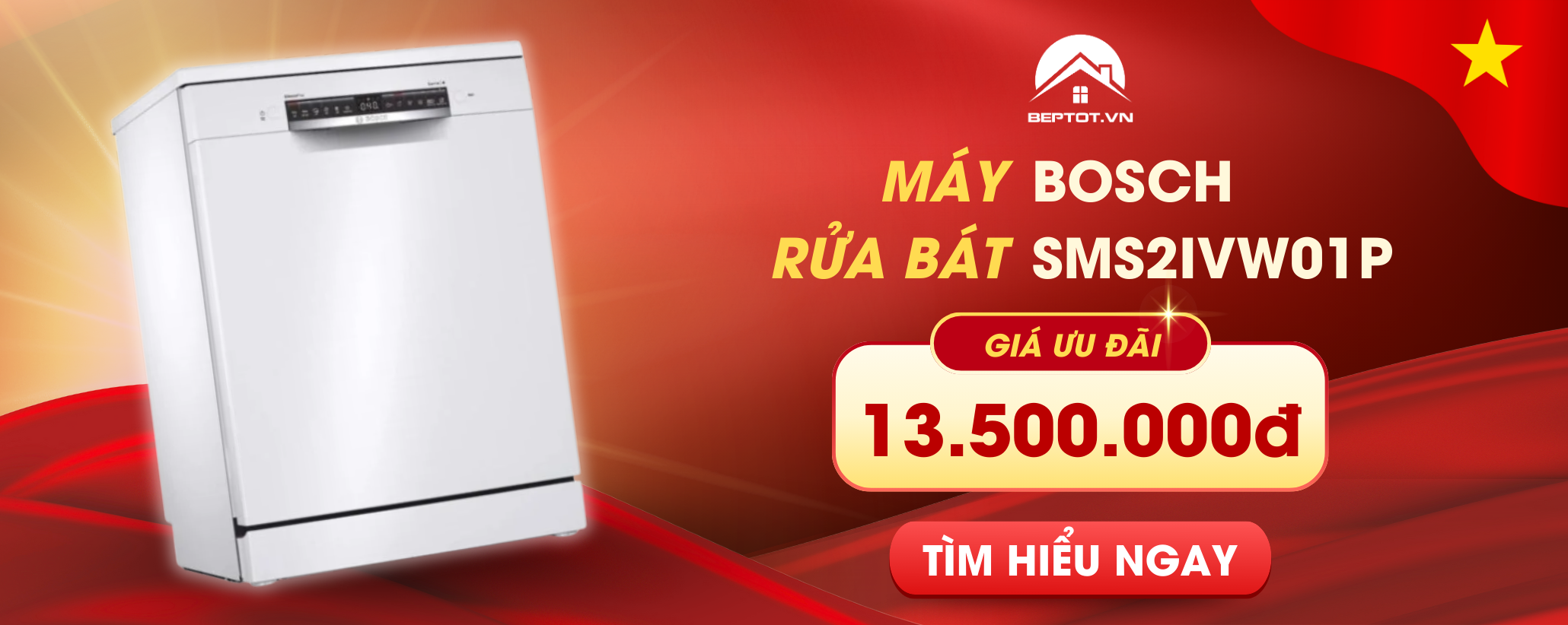 TOP Máy Rửa Bát Bán Chạy Nhất Giảm Giá Lớn Mừng Quốc Khánh 2/9
