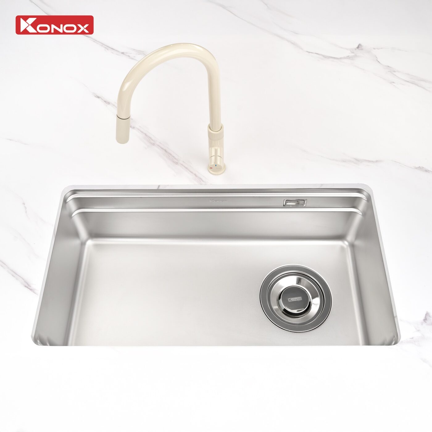 Chậu Rửa Bát Konox Phong Cách Nhật Bề Mặt Mịn Tari 780SM