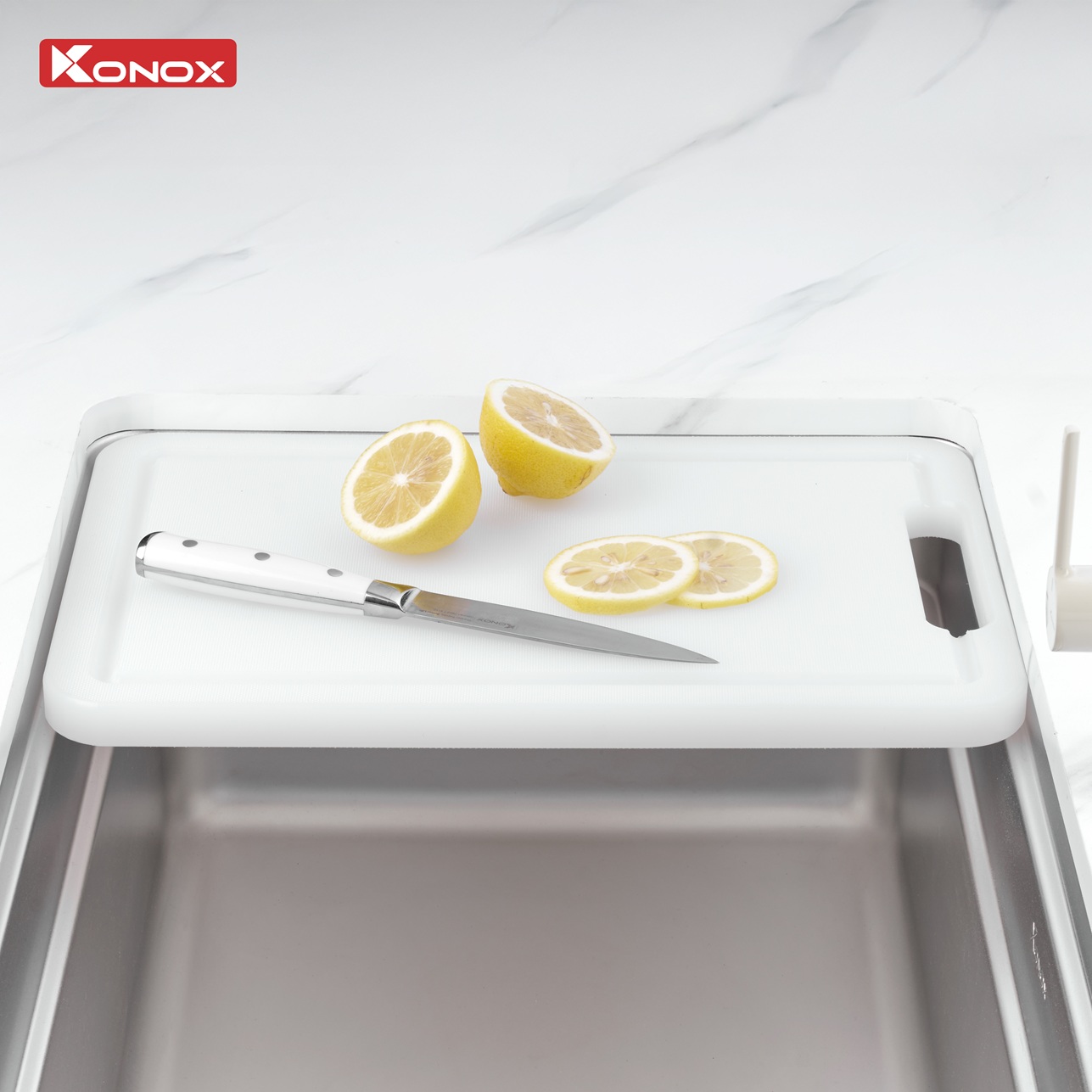 Chậu Rửa Bát Konox Phong Cách Nhật Bề Mặt Mịn Tari 780SM