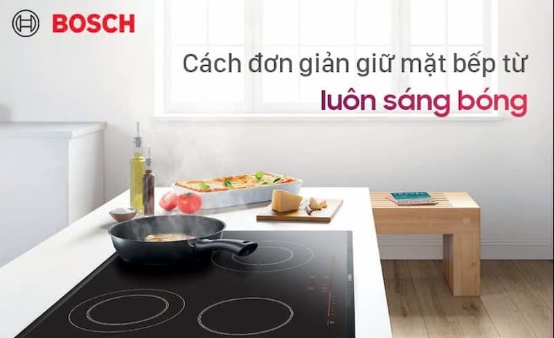 cách sử dụng bếp từ Bosch