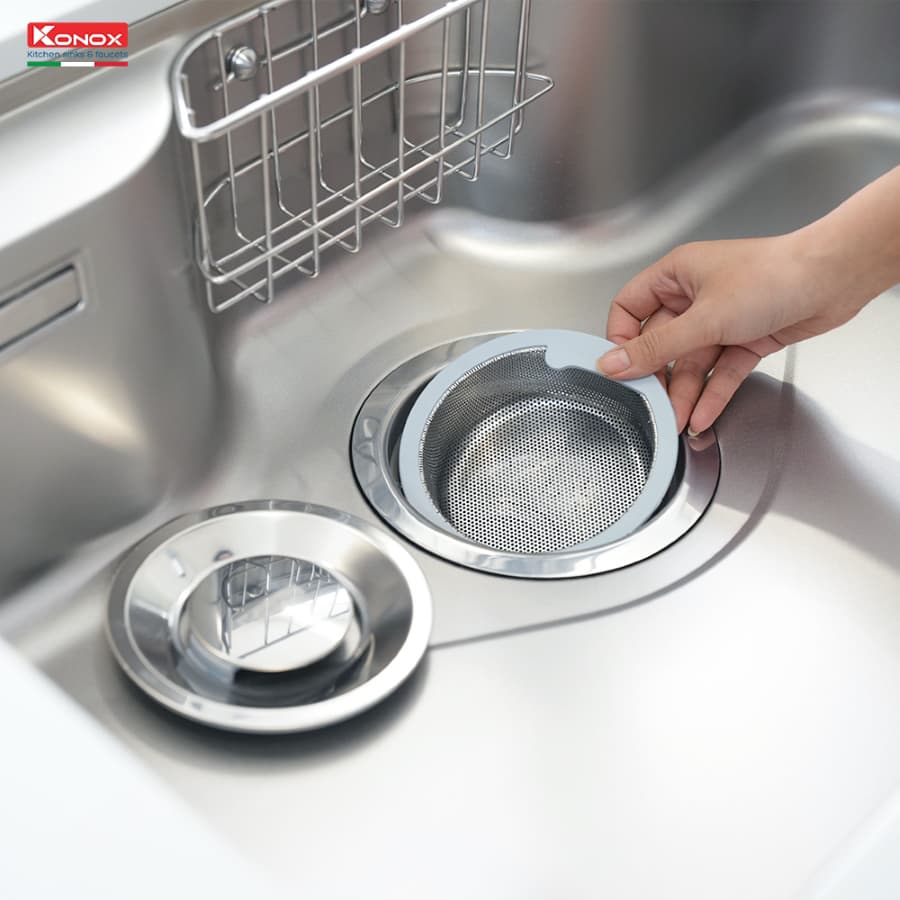 Chậu Rửa Bát KONOX TARI 7851SR - Chậu Rửa Chống Xước, Phong Cách Nhật