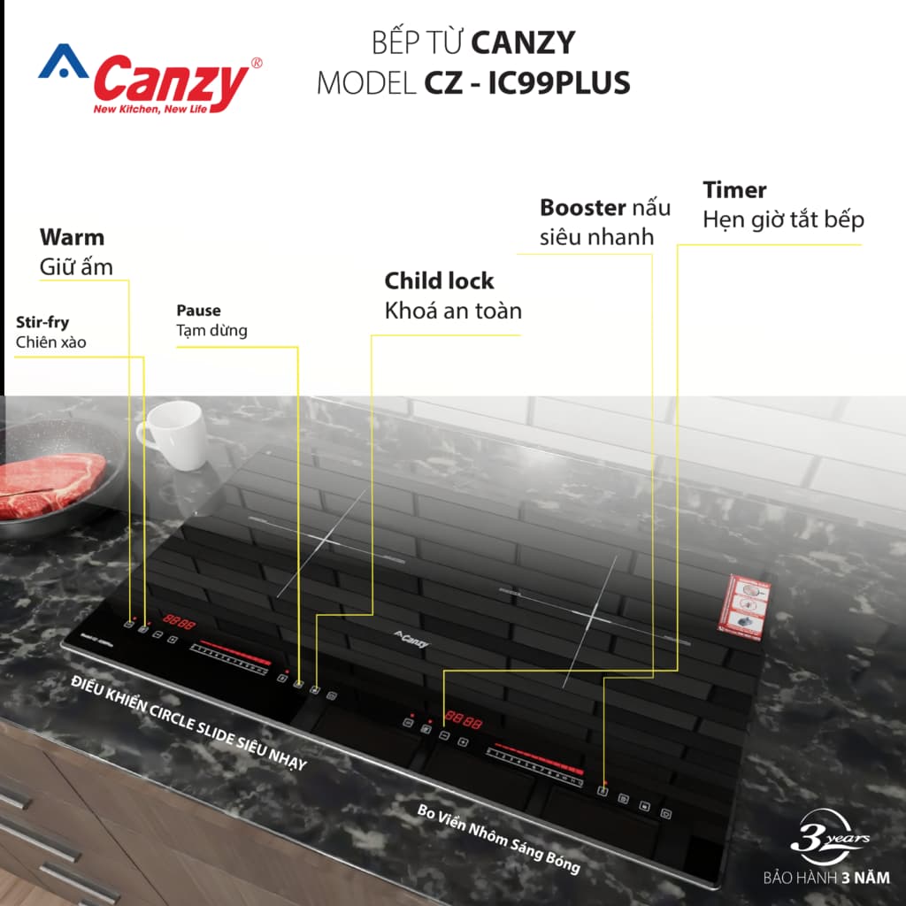 Bếp Từ Canzy CZ IC99PLUS