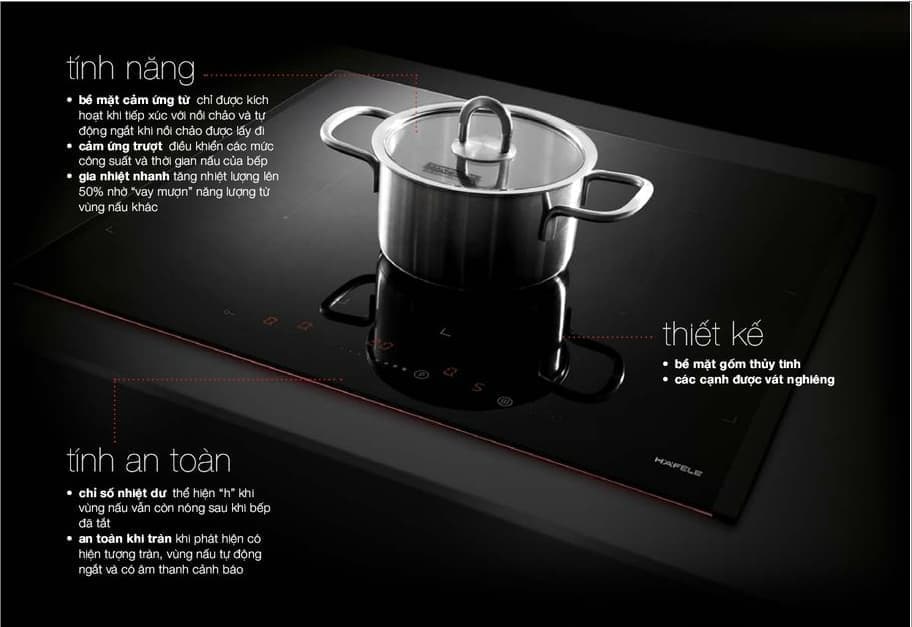 Top Bếp Từ Hafele Bán Chạy Hiện Nay – Hiệu Năng Mạnh, Nấu Nhanh Tiết Kiệm Điện