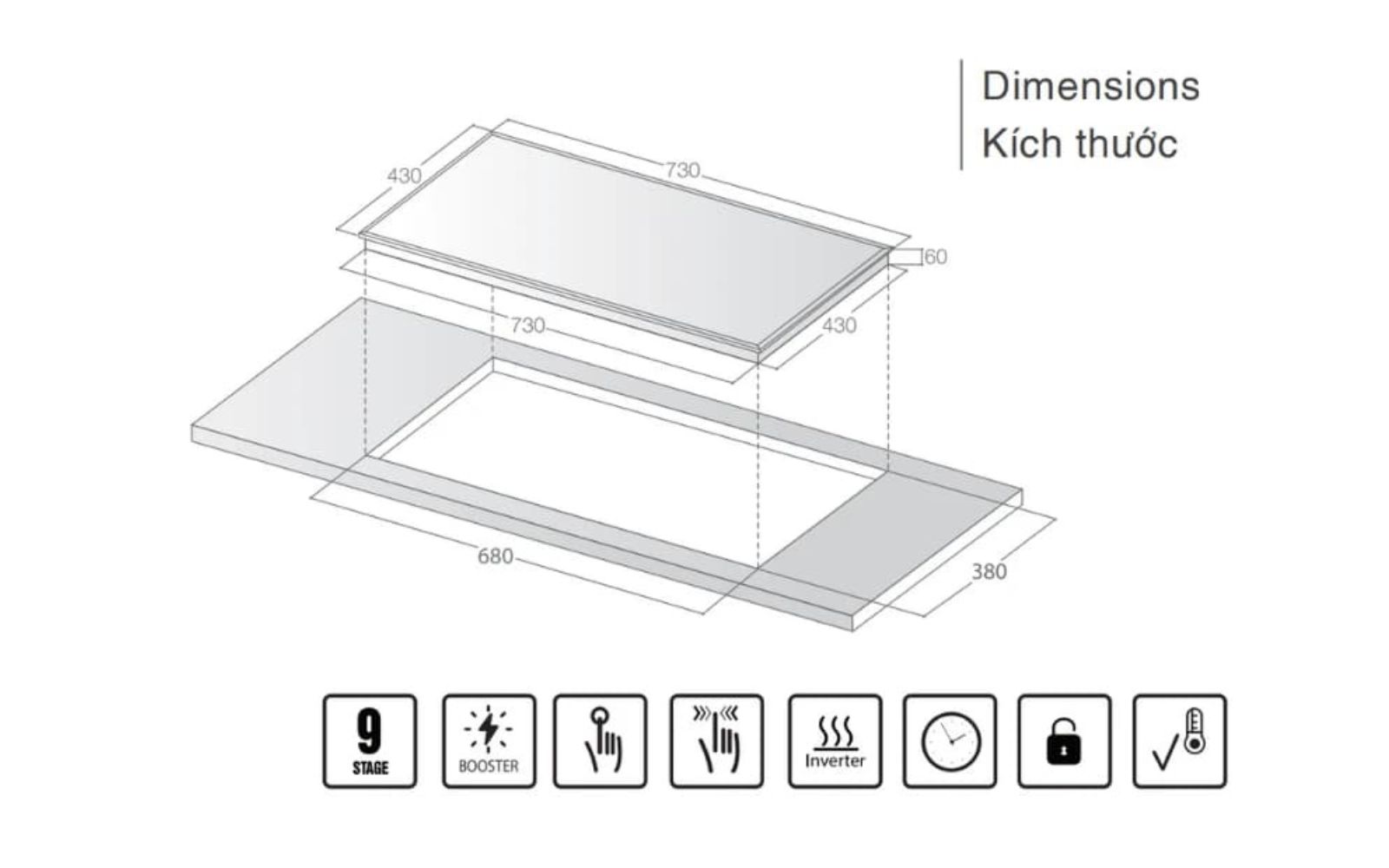 Bếp Từ Lorca TA 3033
