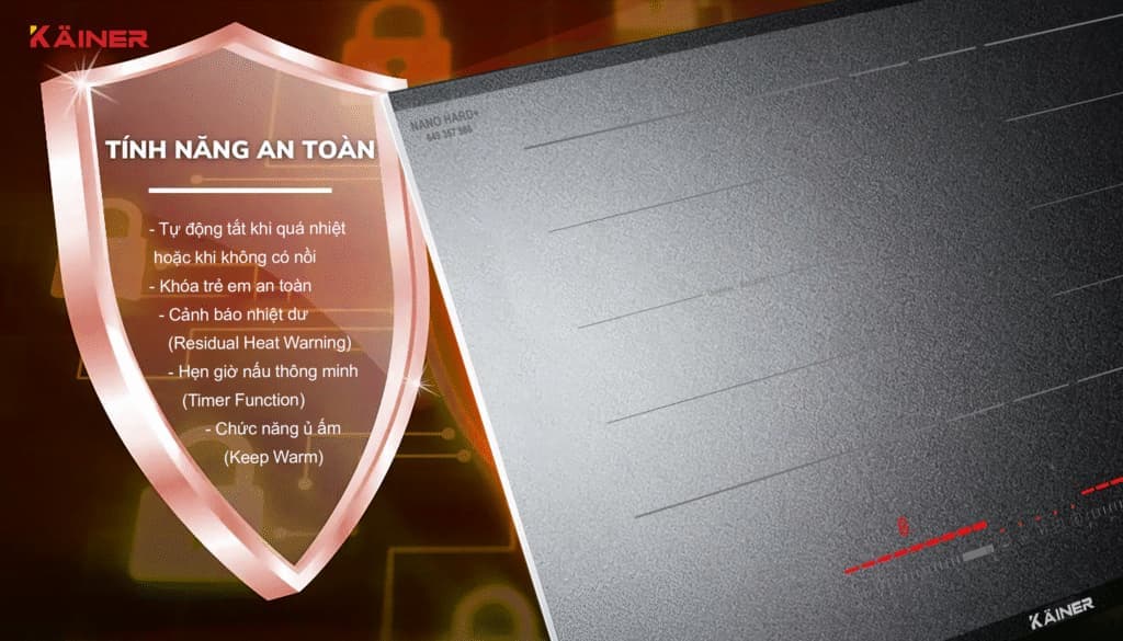 Bếp Từ NANO HARD+ Kainer KA-900LEU