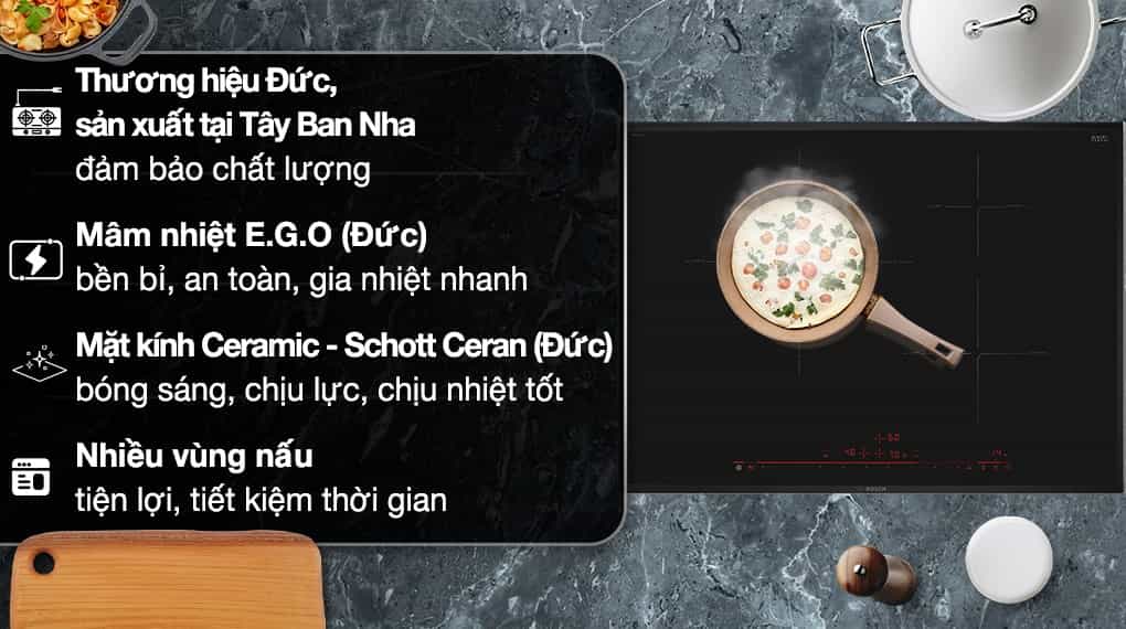 Bếp Từ Bosch 3 Vùng Nấu: Review Chuyên Sâu Từ Trải Nghiệm Thực Tế & Có Đáng Nâng Cấp Không?