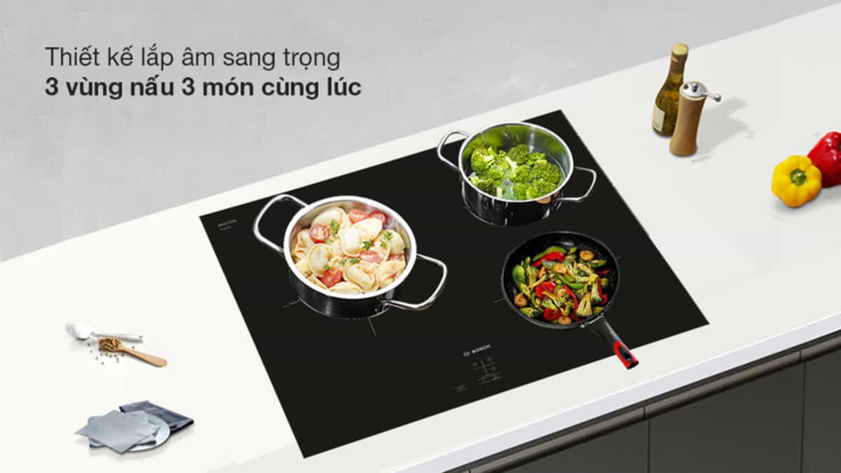 Bếp Từ Bosch 3 Vùng Nấu: Review Chuyên Sâu Từ Trải Nghiệm Thực Tế & Có Đáng Nâng Cấp Không?