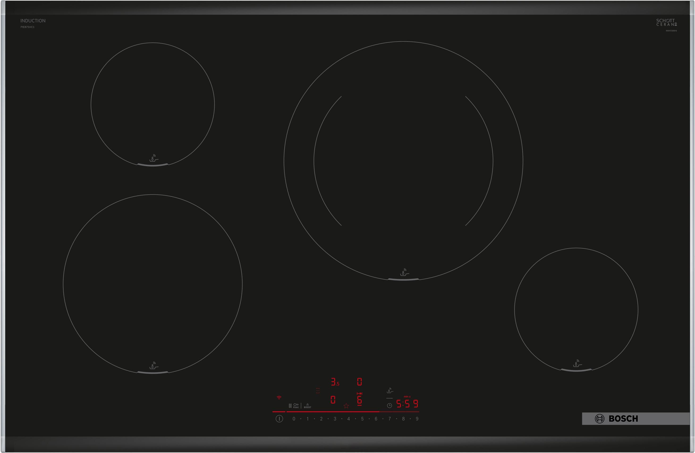 Bếp từ Bosch 4 vùng nấu