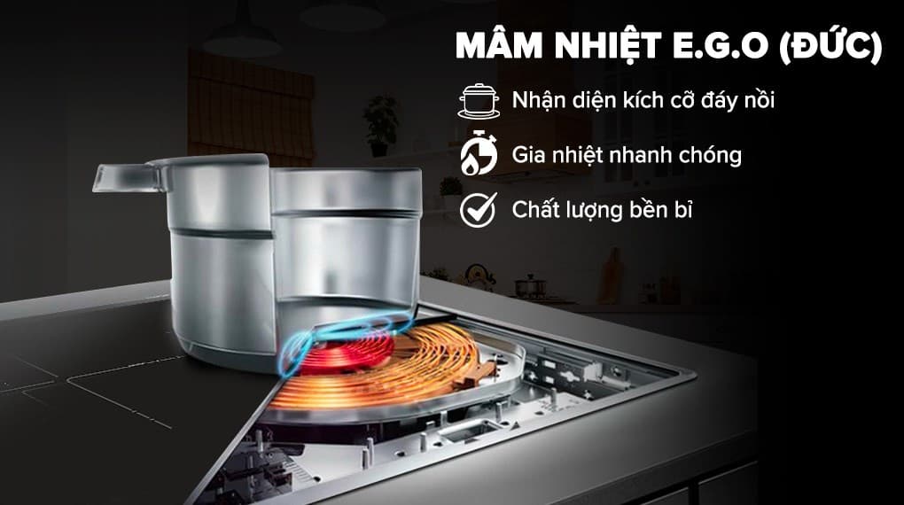 Bosch Series 4 sử dụng linh kiện đạt tiêu chuẩn châu Âu