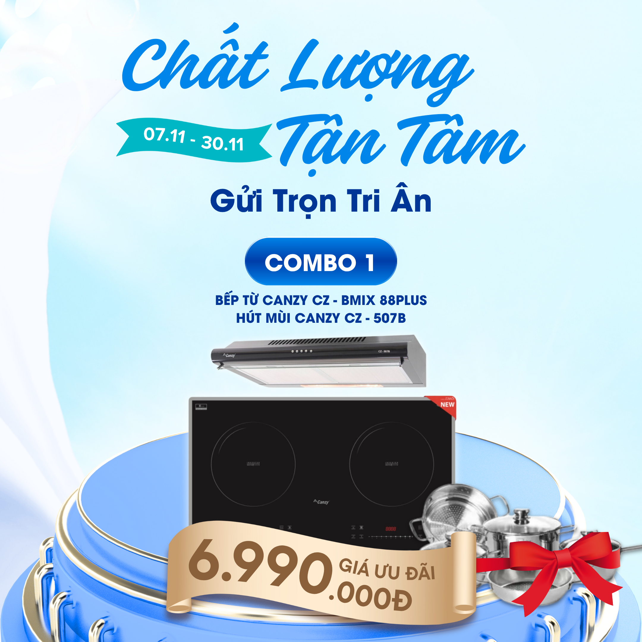 BIG SALE 20/11 – Giảm Đến 50% Thiết Bị Bếp Chính Hãng Tại Beptot.vn