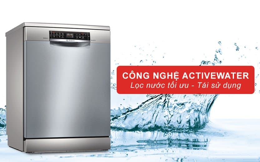 Máy Rửa Bát Bosch SMS6ECI93E
