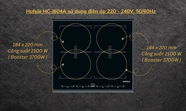 Bếp Từ HAFELE HC-F604A