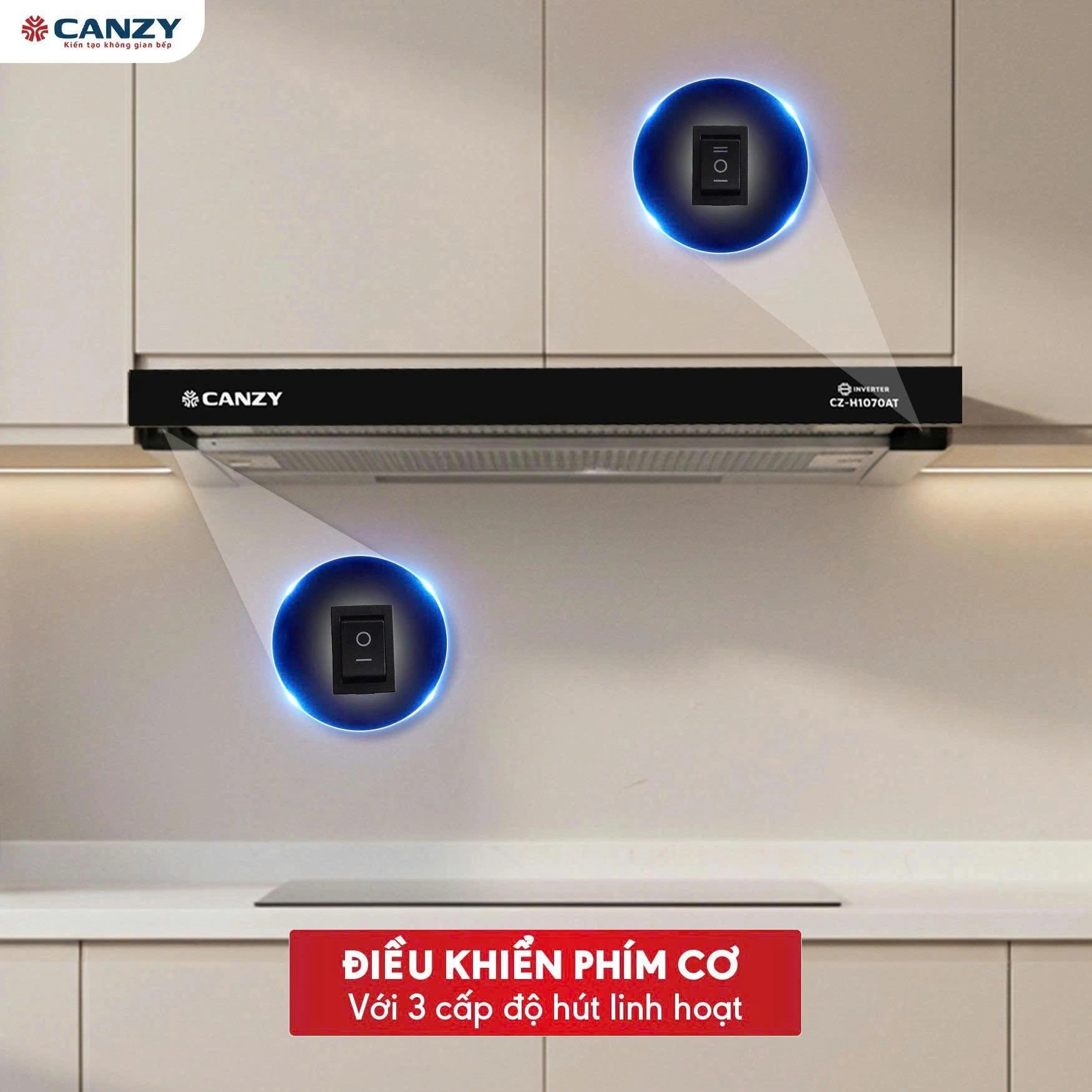 Máy hút mùi Canzy CZ-H1070AT