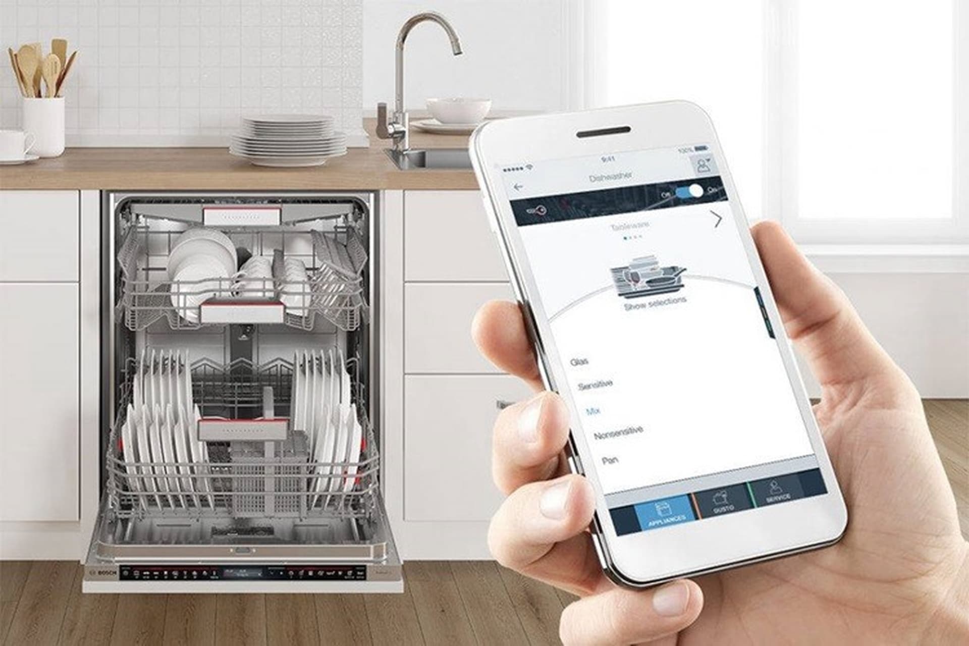 Máy Rửa Bát BOSCH SMV88UX36E