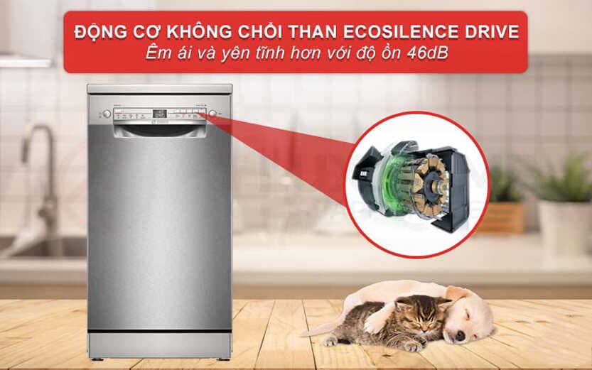 Ảnh Động Cơ Ecosilence Drive Êm Ái Và Yên Tĩnh